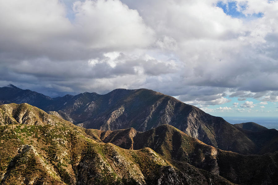San Gabriel Mountains National Monument Vista Photograph by Kyle Hanson