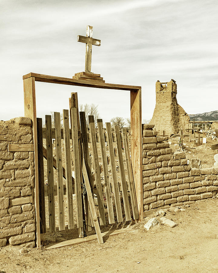 San Geronimo Gate Photograph by Stephen Stookey