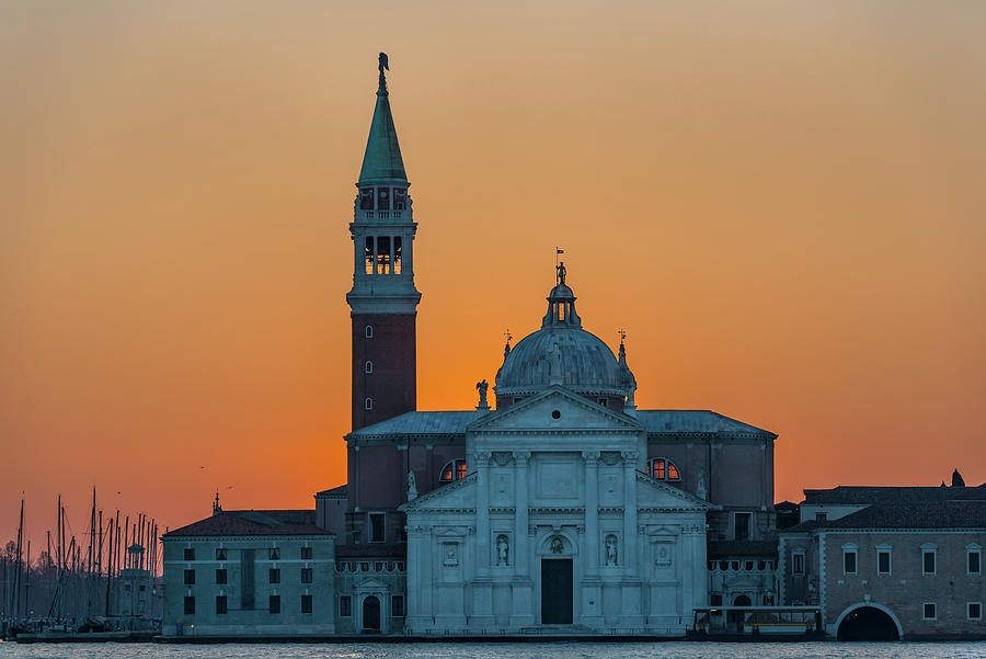 San Giorgio Maggiore at Sunrise Photograph by Travel Quest Photography