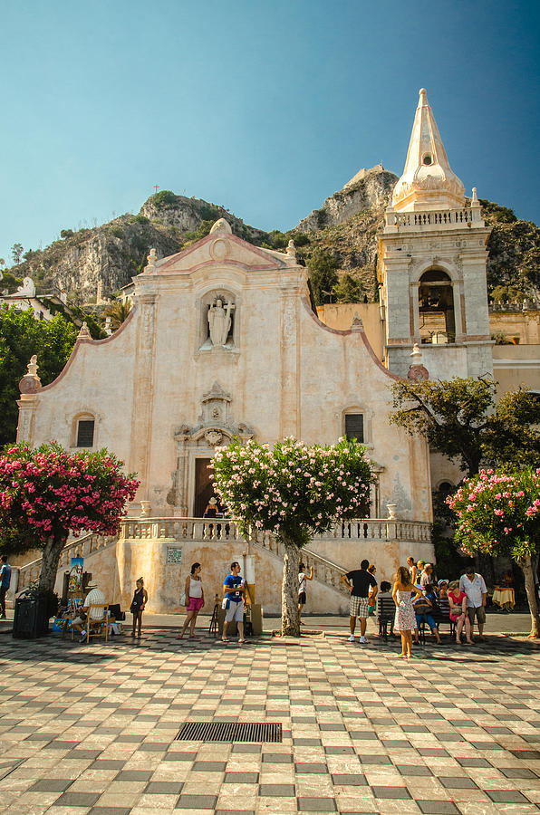 San Giuseppe Church - Taormina, Sicily Photograph by Titoslack