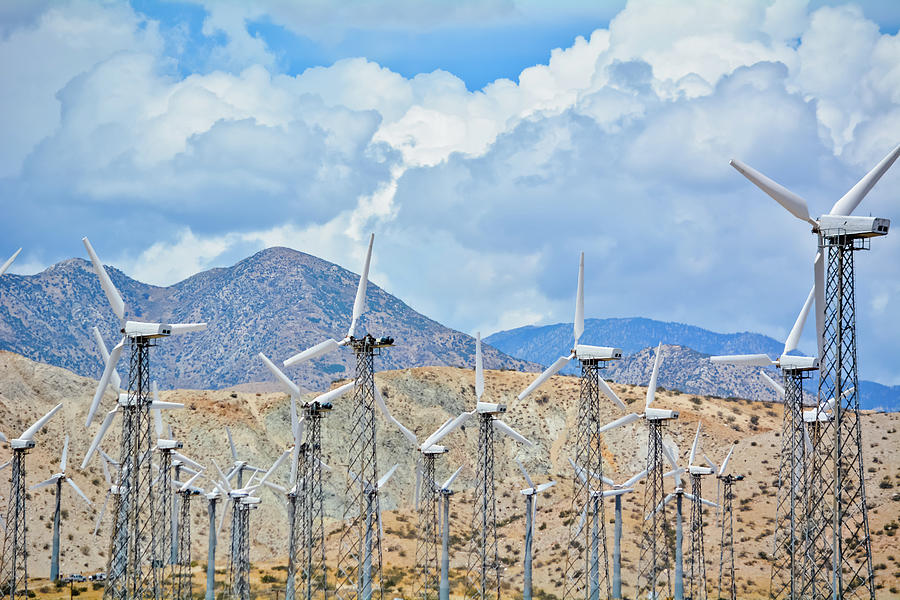 San Gorgonio Pass Wind Farm Photograph by Kyle Hanson
