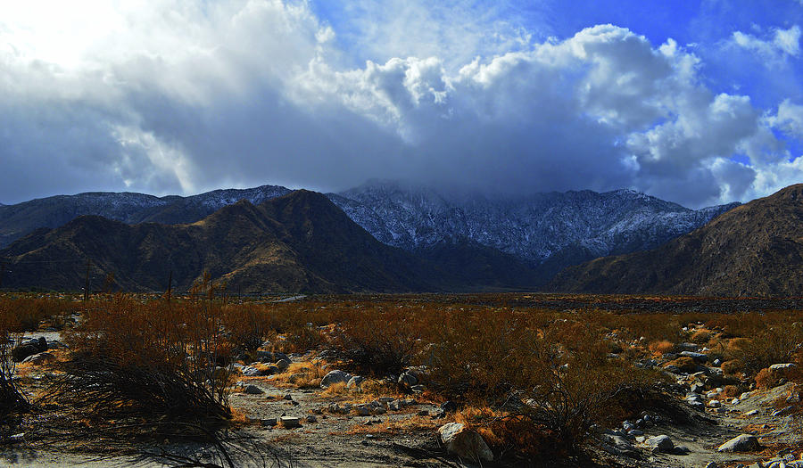 San Jacinto Mountains From Palm Springs Photograph