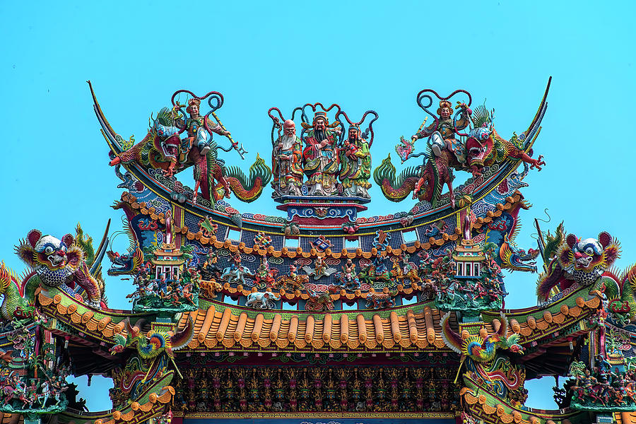 San Jao Xian Lo Dai Tien Gong Dragon Gate DTHSP0327 Photograph by Gerry Gantt