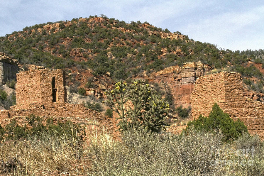 San Jose De Los Jemez Mission And Giusewa Pueblo Site Photograph