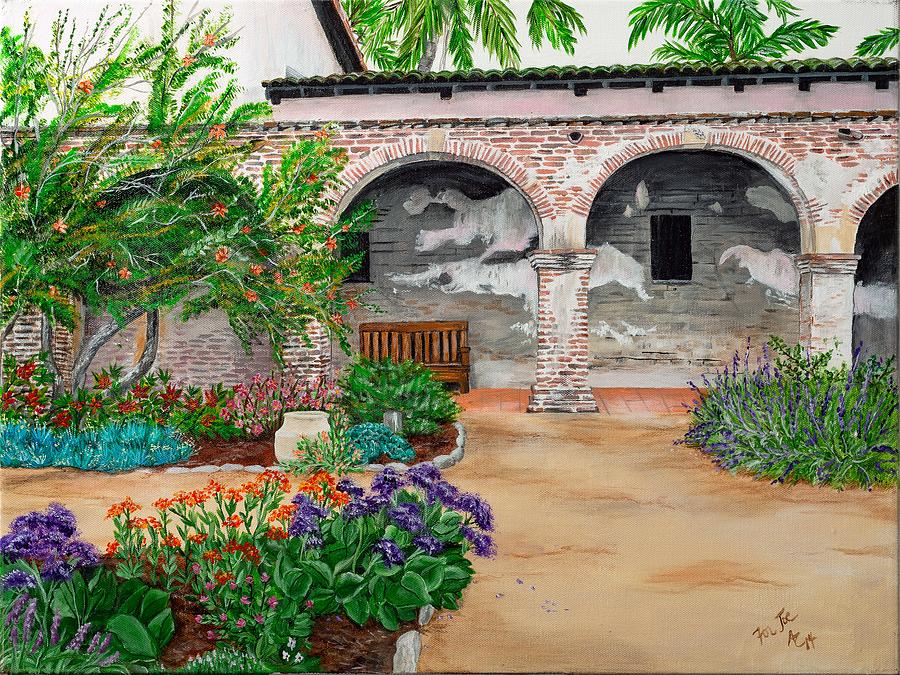 San Juan Capistrano Painting by Alice Conner Malyszek Fine Art America