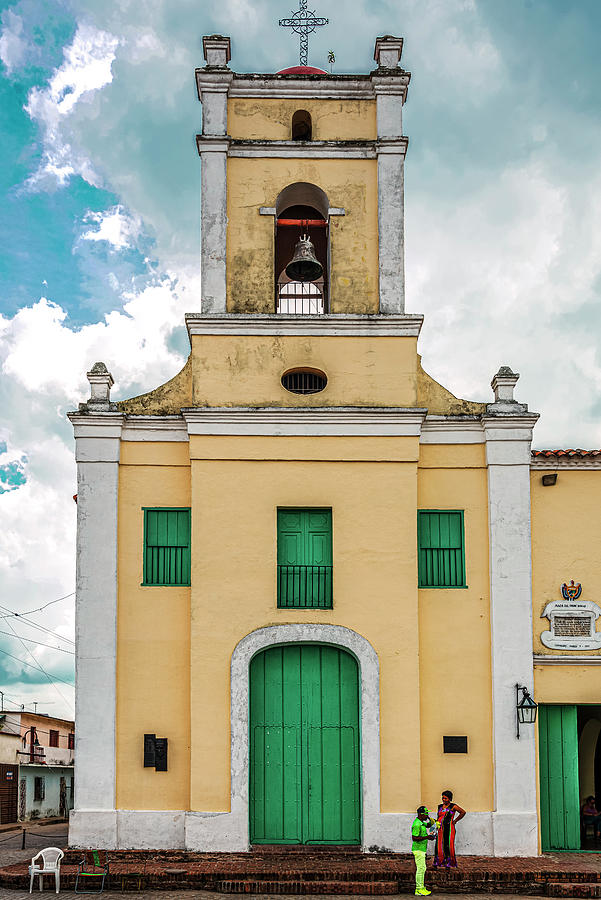 San Juan de Dios church Photograph by Lou Novick
