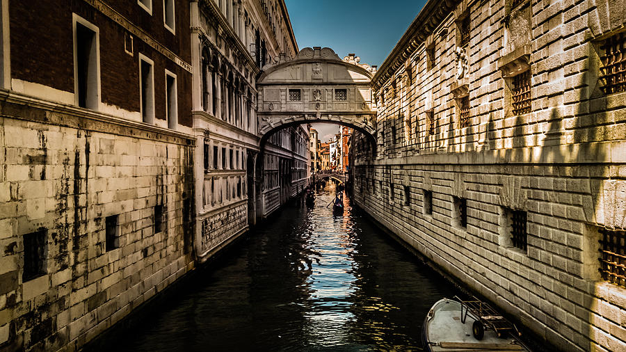 San Marco canal in Venice Photograph by Jakob Montrasio