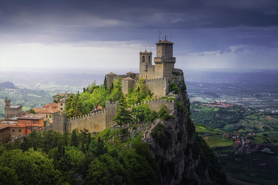 San Marino, Guaita tower view Photograph by Stefano Orazzini