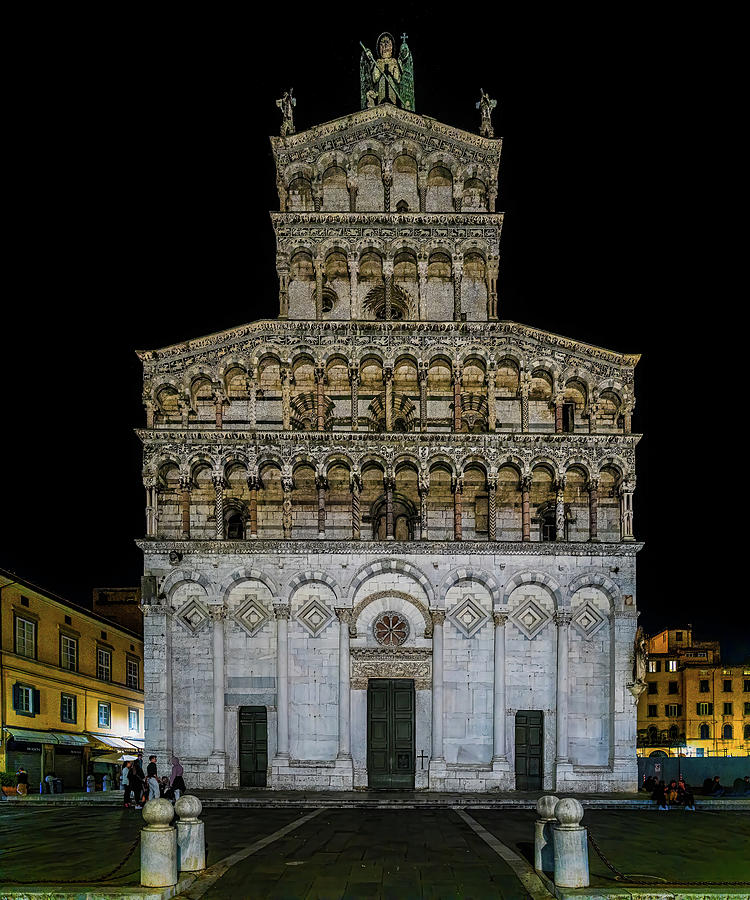San Michele in Foro In Lucca Photograph by Chris Lord