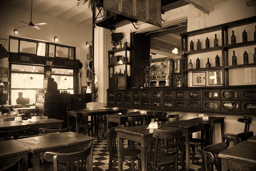 San Telmo Nostalgia, Buenos Aires Cafe Photograph by Travel Essayist San Telmo Nostalgia, Buenos Aires Cafe Photograph by Travel Essayist