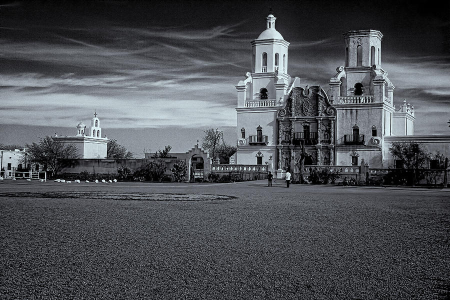 San Xavier Du Bac Photograph by Tom Singleton