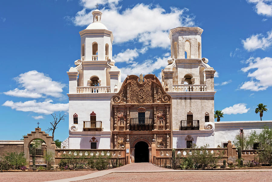 San Xavier Mission Photograph by Jim Vallee - Fine Art America