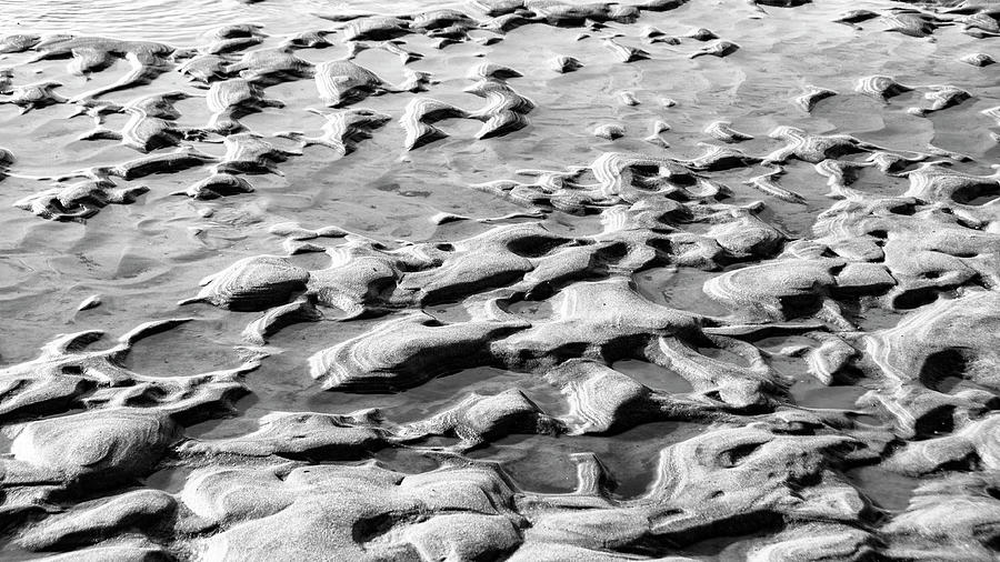Sand Abstract Photograph by Cathy Kovarik