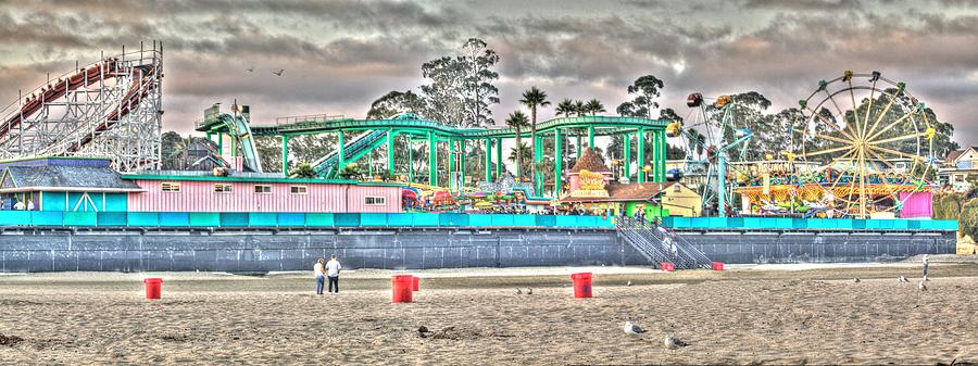 Sand and Amusement Photograph by SC Heffner