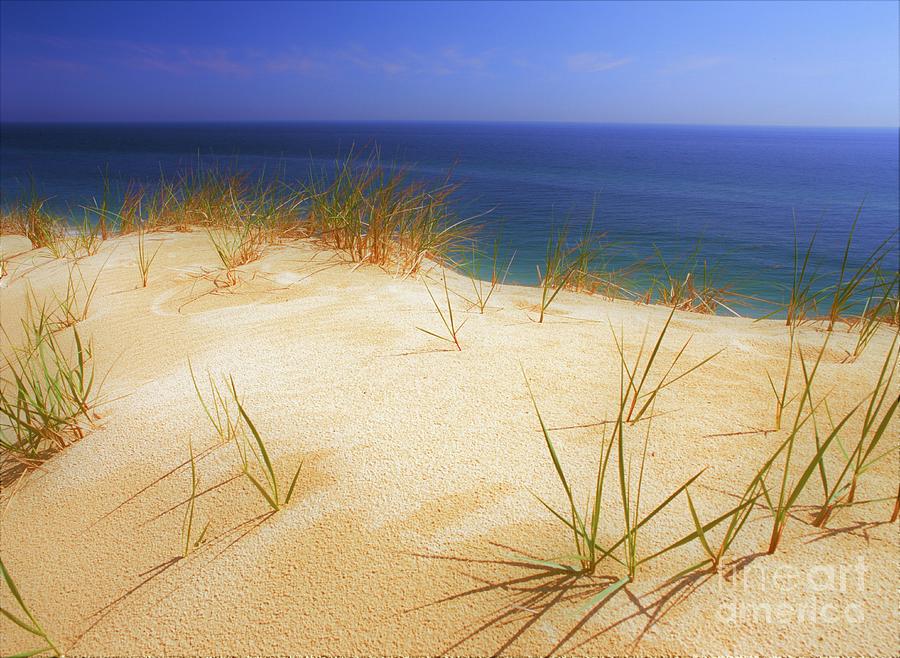 Sand and blues Photograph by Michael McCormack