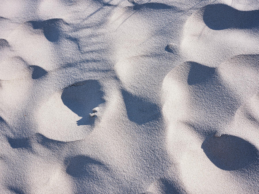 Sand And Shadows Photograph