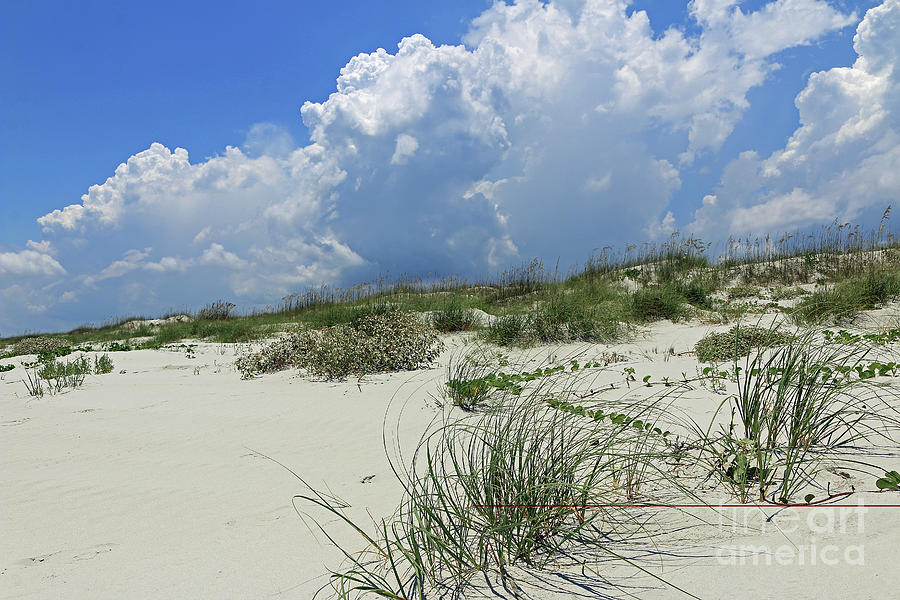 Sand and Sky Photograph by Mary Haber