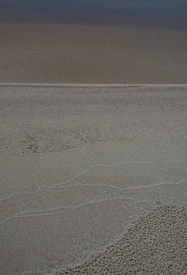 Abstract Photograph - Sand And Water Abstract by Phil And Karen Rispin