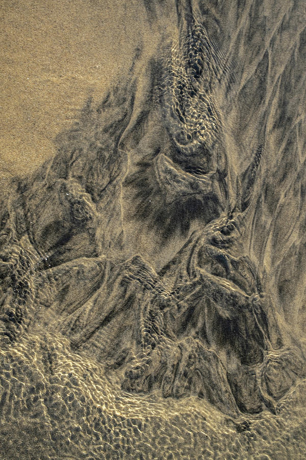 Sand Art Abstract image 1 Photograph by Bruce Pritchett