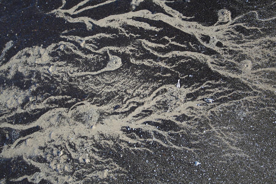 Sand Art Series - Sand Art Photograph by Maryse Jansen