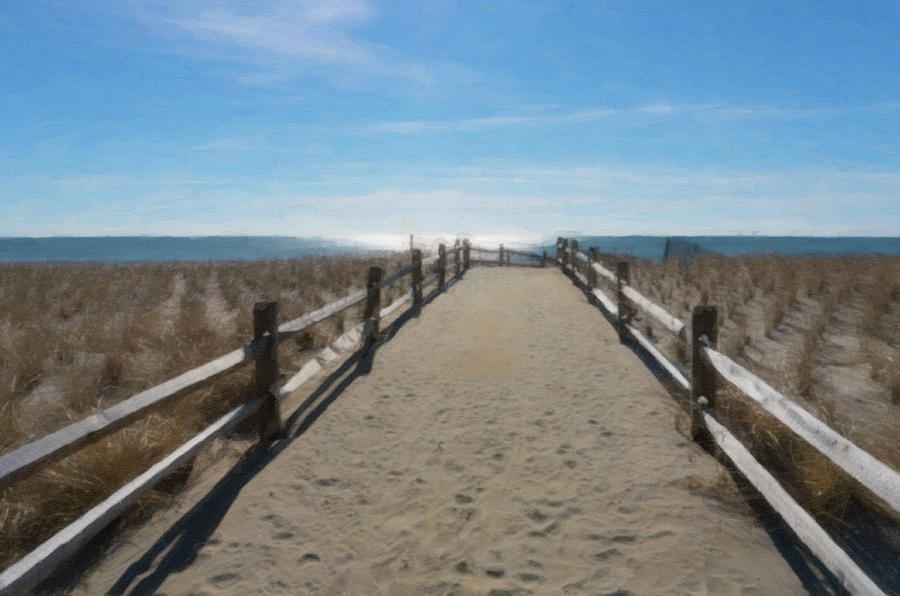 Sand Covered Path to Beach by Barbara Rogers Sand Covered Path to Beach by Barbara Rogers