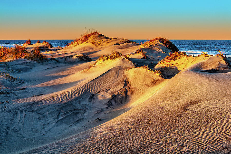 Sand Dune Sunset Photograph by Dan Carmichael