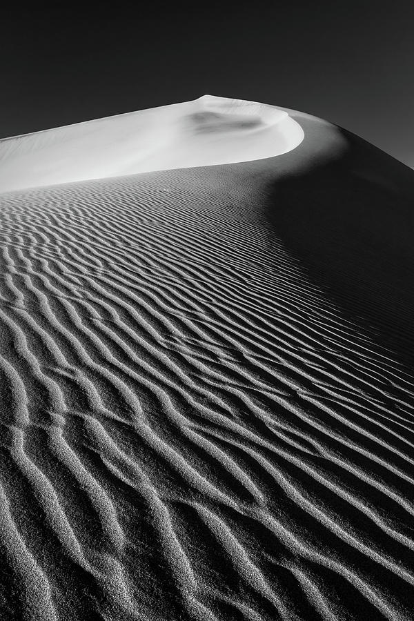Death Valley National Park Photograph - Sand Dunes Texture by Pierre Leclerc Photography