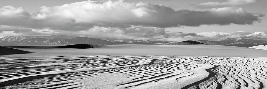 Sand dunes in a desert, Great Sand Dunes National Park and Preserve, Colorado, USA Photograph by Panoramic Images