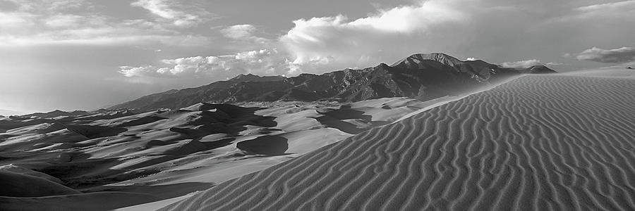 Sand dunes in a desert, Great Sand Dunes National Park, Colorado, USA Photograph by Panoramic Images