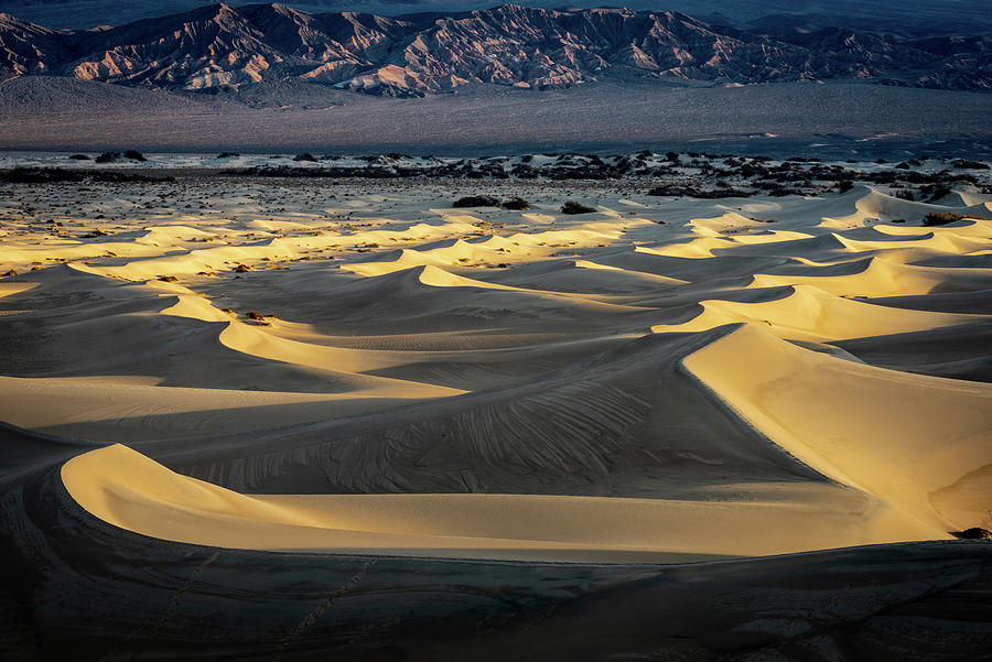 Sand Dunes Sunrise Photograph