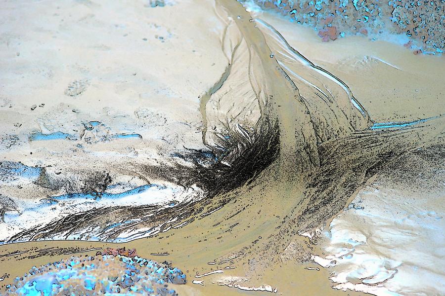 Sand Flow Photograph by Jerry Sodorff