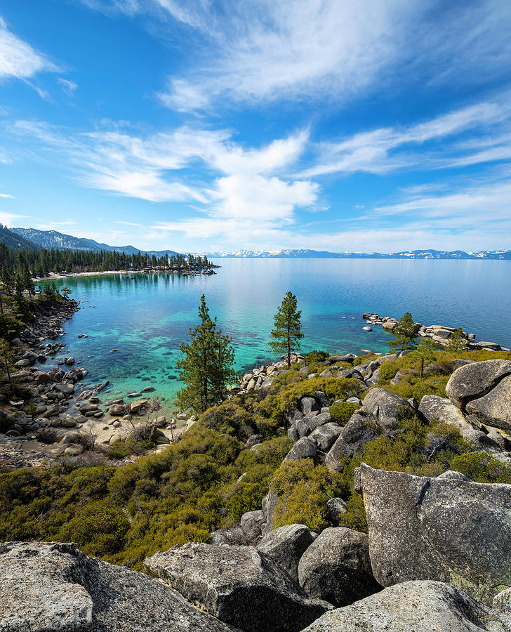 Sand Harbor Rocky Lookout Photograph