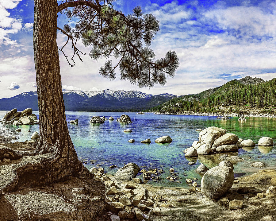 SAND HARBOR STATE PARK, Lake Tahoe, Nevada Photograph by Don Schimmel