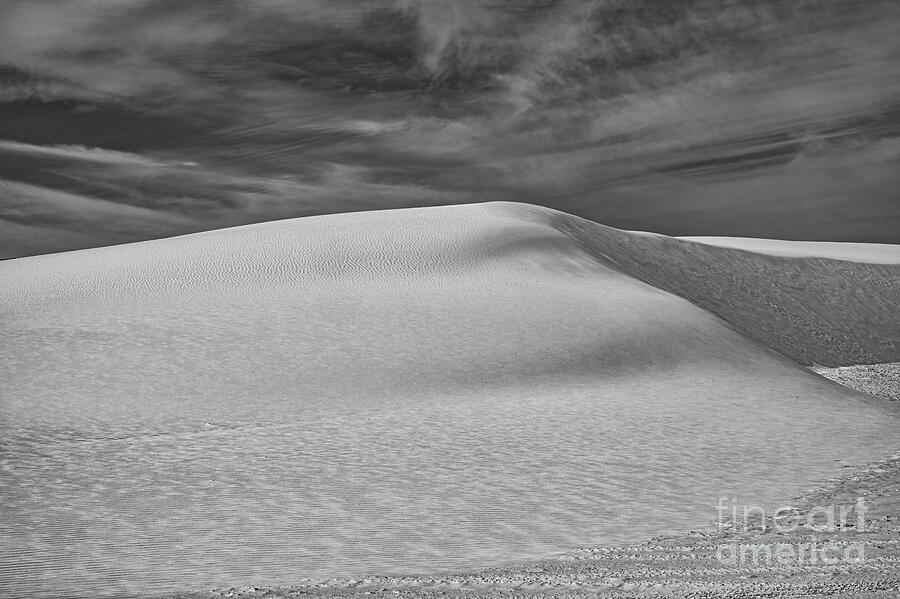 National Parks Photograph - Sand Mound in White Sands National Park 2 by Bob Phillips