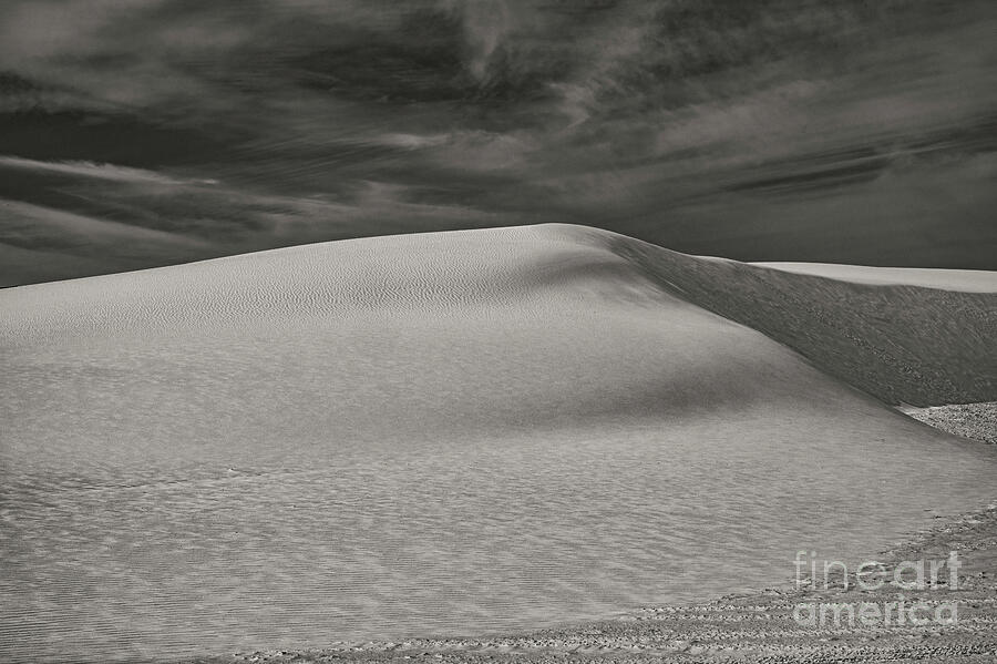National Parks Photograph - Sand Mound in White Sands National Park 3 by Bob Phillips