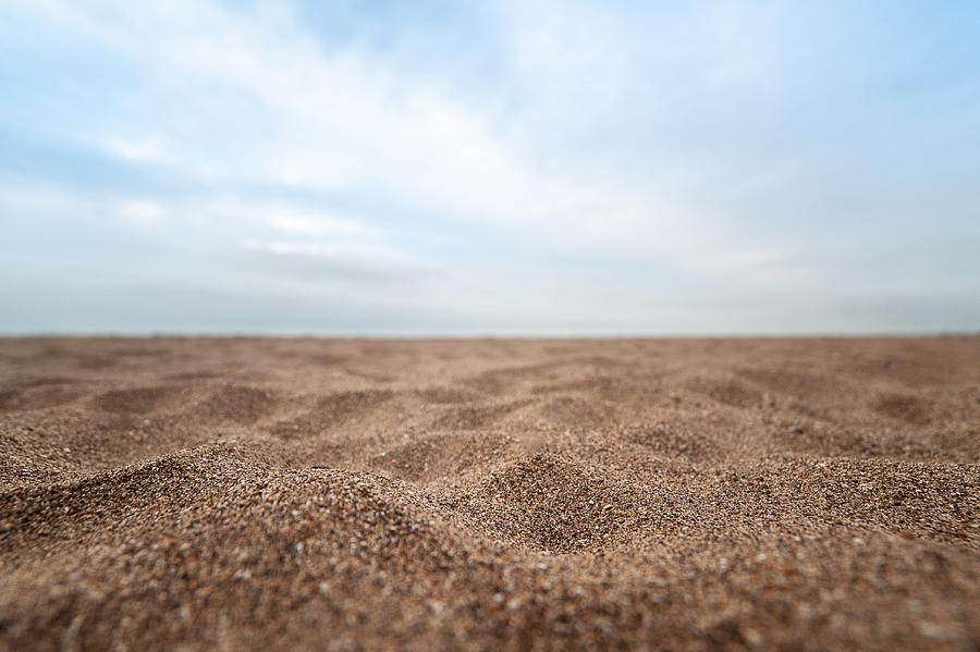 Sand on the beach Photograph by Wiktor Kubiak