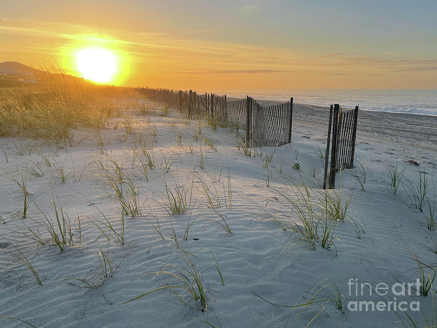 Sand Ripples at Sunrise 6979 Photograph by Jack Schultz
