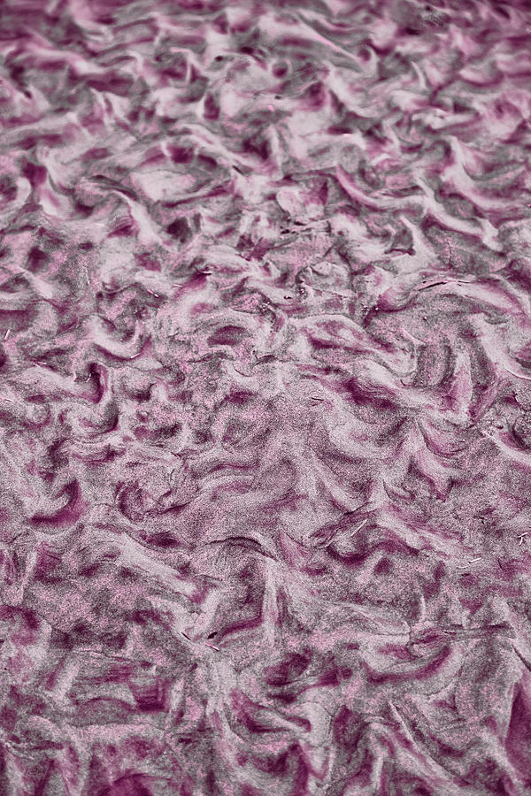 Sand texture - tidal pattern Photograph by Bruce Block