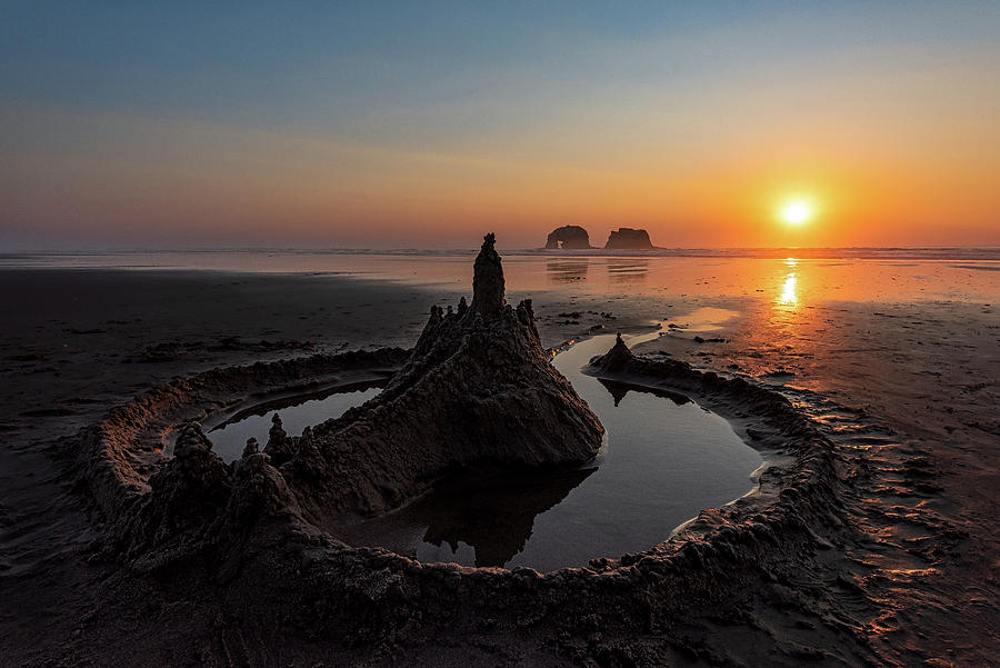 Sandcastle Sunset At Rockaway Beach September 9 2022 Photograph By Johanna Froese Fine Art 2655