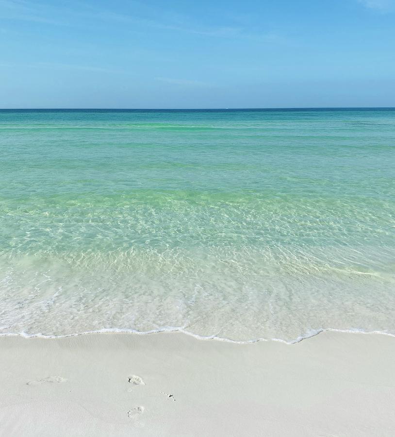 Sandestin water Photograph by Allison Lumbatis