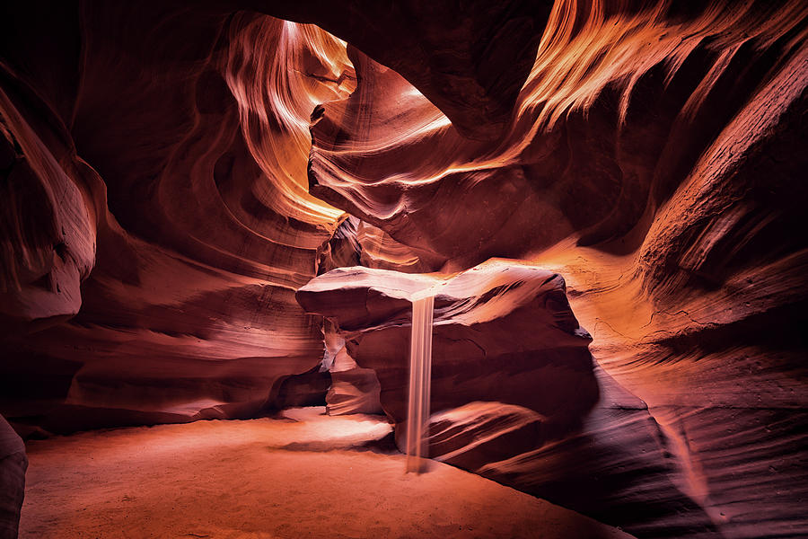 Arizona Photograph - Sandfall by Framing Places Arizona Photograph - Sandfall by Framing Places