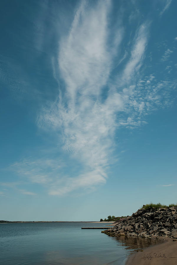 Sandhills Cloud #2, Calamus Photograph by Jeff White