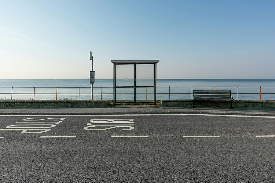 Sandown Bus Stop Photograph by Stuart Allen