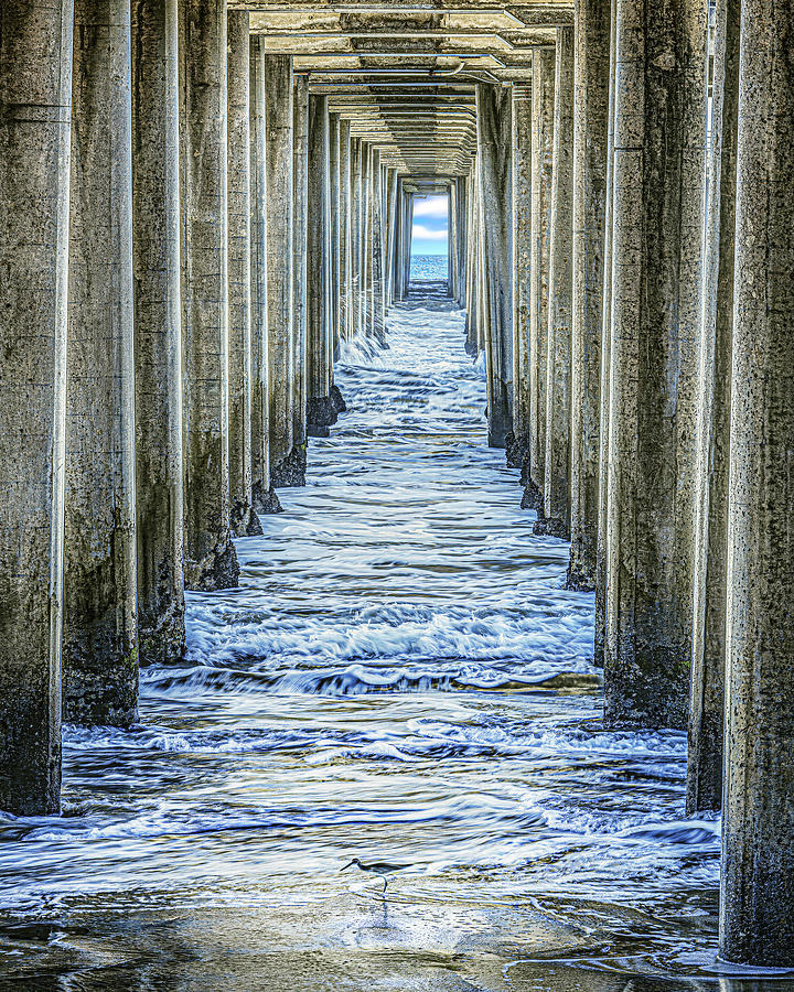 Sandpiper Pier, Huntington Beach, California Photograph by Don Schimmel