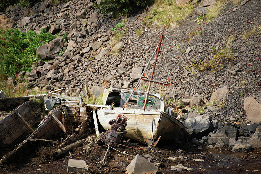 Sandpoint Alaska Shipwreck Photograph