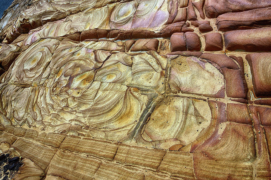 Sandstone abstract III Photograph by Andrei SKY