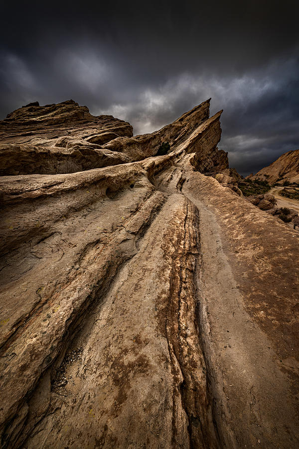 Sandstone and Storm II Photograph by Tom Grubbe