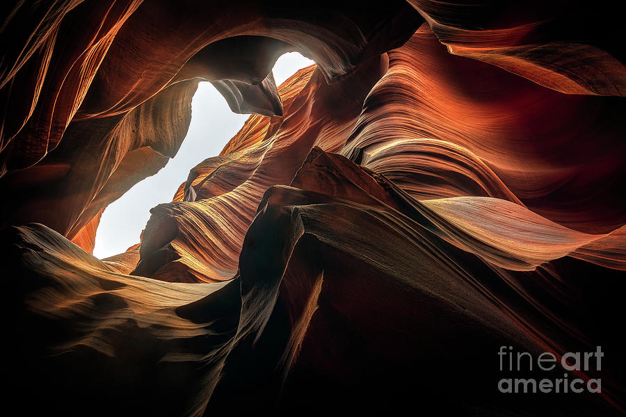 Sandstone Canyons Photograph by Doug Sturgess