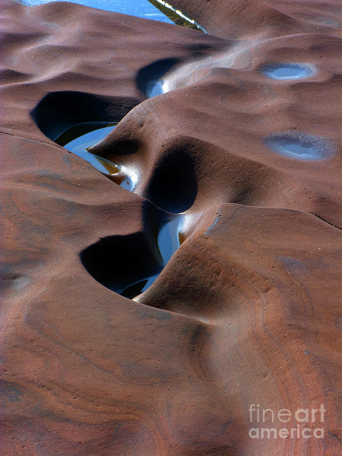 Sandstone canyons Photograph by Robert Douglas