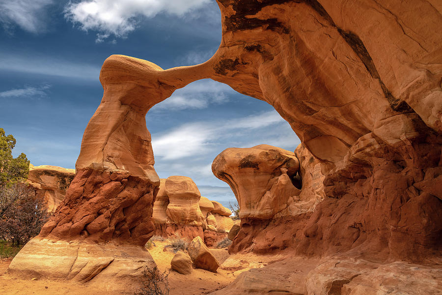Sandstone Formations in Escalante Photograph by John Wilbur Sandstone Formations in Escalante Photograph by John Wilbur